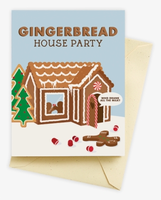 Gingerbread House Card[hol 2021 Ea] - Christmas Card