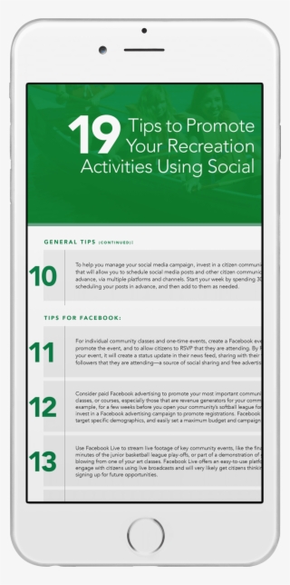 Parks And Rec Step By Step Guide To Execute A Road - Smartphone