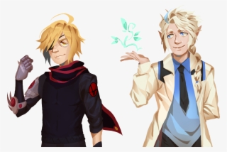 Alucard And Arias - Cartoon