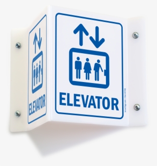 Elevator Sign - Not Use Elevator