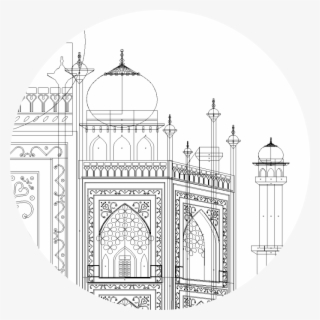 Taj Mahal - Illustration