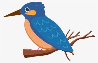 Kingfisher Wall Sticker - Coraciiformes