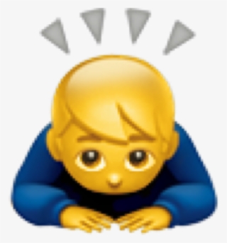 Emoji/string Convert To Uiimage - Man Bowing Emoji