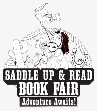 Saddle Up & Read Book Fair Clip Art - Saddle Up And Read Book Fair