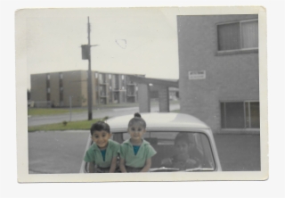 Family Photograph Of My Dadi Ji Driving The “mini,” - House