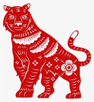 2010 - Tiger Chinese Zodiac Transparent