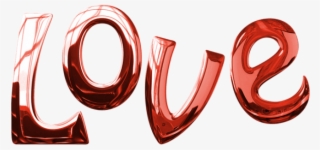Free Png Download Love Red Transparent Png Images Background - Glass Png Text Hd