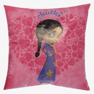 Girls Chutki Printed Cushion - Cushion
