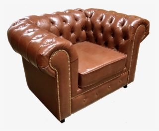 Brown Chesterfield Chair - Sofa Bed