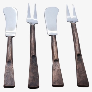 Copper Antique Celia Design Party 4 Pcs - Knife