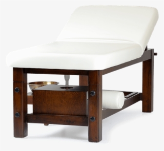 Featured Here The Shirodhara Massage Bed - Footstool
