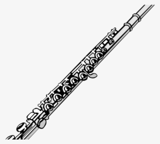 Drawn Flute Sketch - Flute Clip Art