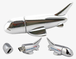 Airplane Pendrive - Aeroplane Shape Metal Usb Pendrive