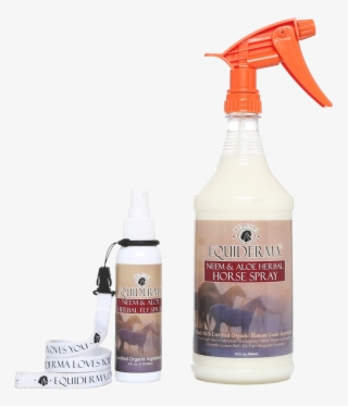 Neem & Aloe Natural Horse Spray Plus Free 4oz Travel - Lotion