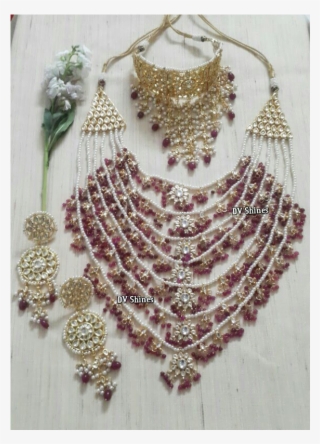 High Quality Kundan Necklace, Kundan Jewelry,kundan - Necklace