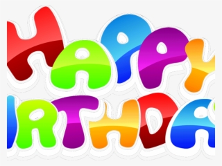 3d Clipart Happy Birthday - Happy Birthday Sticker Whatsapp