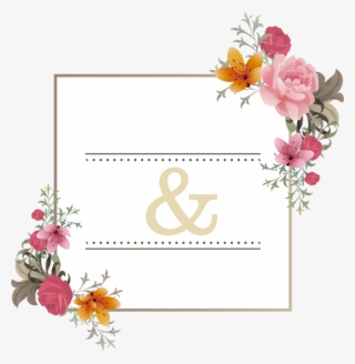 Pink Flower E Card Wedding Greeting Get Well Invitation - Wedding