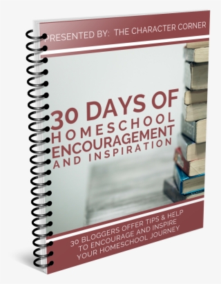 30 Days Of Homeschool Encouragement Cover Ebook - Sketch Pad