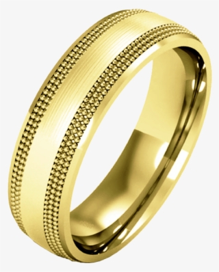 Plain Wedding Band For Women In 18ct Yellow Gold, With - Wedding Ring