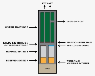 Reserved Section A Means You Will Be Assigned A Single - Diagram