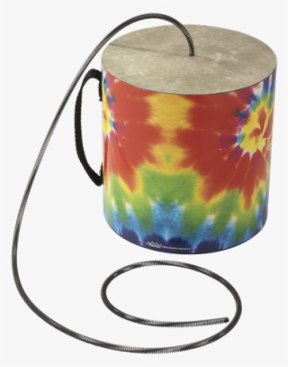 Remo Thunder Tube 6 Inch Diamter 6 Inch Depth Tie Dye - Lampshade