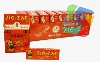 Zig Zag 8pk Red - Box