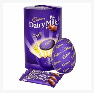 Cadbury Dairy Milk Easter Egg Plus Three Milk Chocolate - Cadbury Dairy Milk Egg