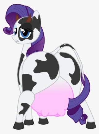 Cow, Cowified, Female, Looking At You, Plot, Questionable, - Cartoon
