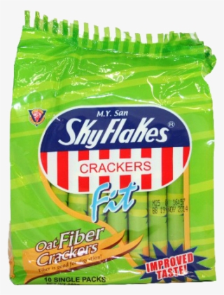 Sky Flakes Fit Oat Fiber Crackers 10s Sky Flakes Fit - Skyflakes Crackers