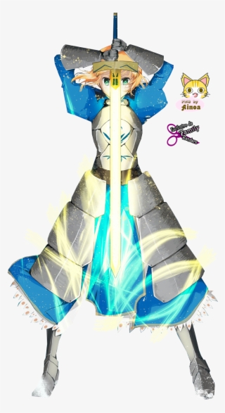 Fate Zero Saber Excalibur Art