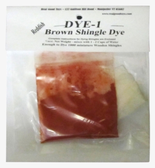 Reddish-brown Shingle Dye - Flesh