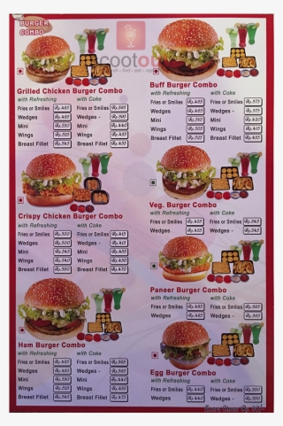 Menu - Junk Food