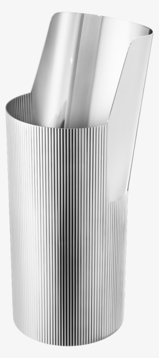 Urkiola Vase, Stainless Steel, Tall - Georg Jensen Urkiola Vase