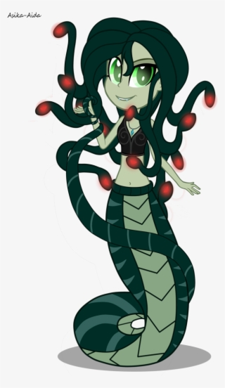 Medusa Clipart Transparent - Mlp Equestria Girls Medusa