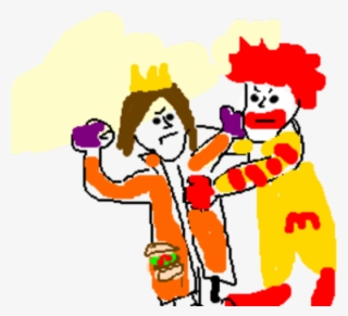 Mcdonalds Clipart Ronald Mcdonald - Cartoon