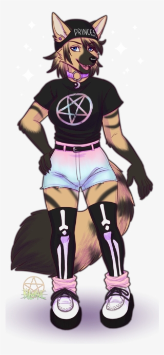 Pastels & Black - Cartoon