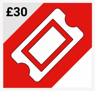 Standard Ticket Icon - Symbol Bullet Point