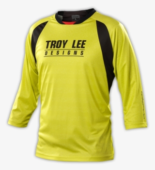 Screaming Logos - Troy Lee Ruckus Jersey Spec Lime