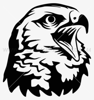 Hawk Png Black And White - Hawk Logo Transparent Background