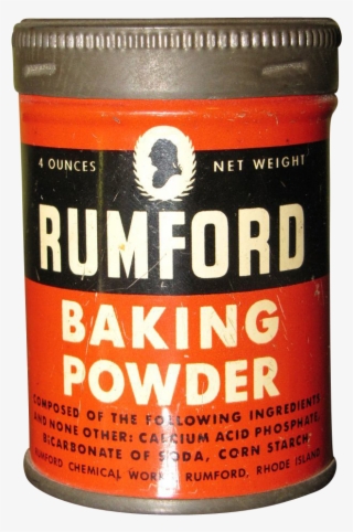 Rumford Baking Powder Tin - Food