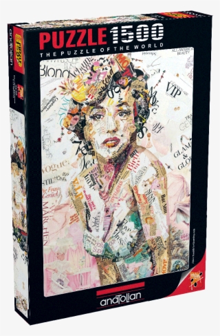 Anatolian 1500pc Marilyn Monroe - Anatolian Marilyn Monroe