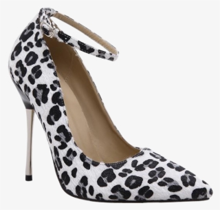 Fascinating Zaful Women Black Shoes Pointed Toe Leopard - Basic Pump