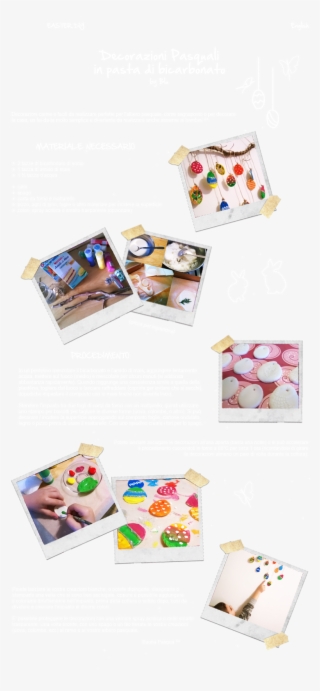 Baking Soda Clay Easter Decorations By Blu - Baby Toys