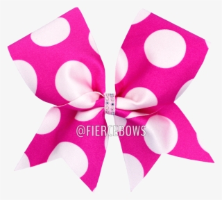 Bubblegum Polka Dot Bow - Polka Dot