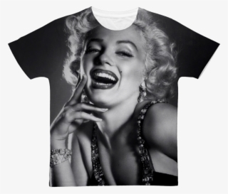 Marilyn Monroe ﻿classic Sublimation Adult T-shirt - Marilyn Monroe Beauty Spot