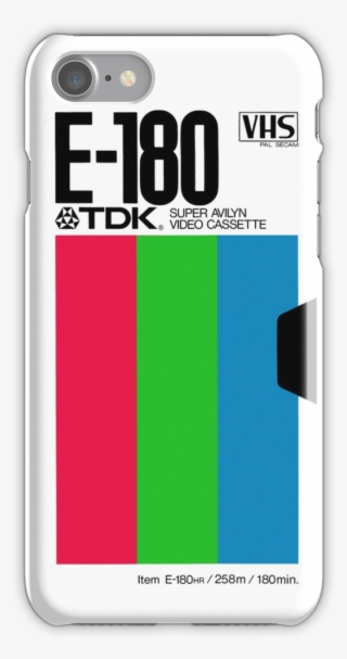 Retro Vhs Tape Vaporwave Aesthetic Iphone 7 Snap Case - Vhs Logos