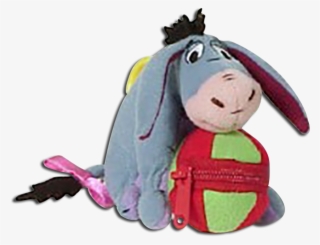 Eeyore Plush Keychain Clip On Treasure Keeper Disney - Stuffed Toy
