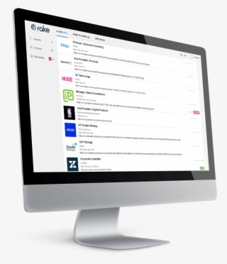 Rake Web App Screen Desktop - Led-backlit Lcd Display