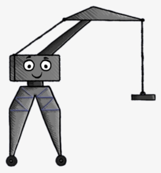 Download Toot Character Wayne The Crane Clipart Png - Cartoon