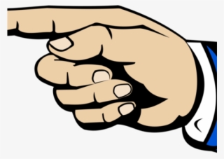 Fingers Clipart Point At You - Pointing Hand Clipart Png